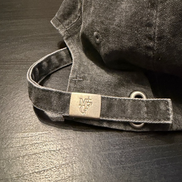 MARITHÉ FRANÇOIS GIRBAUD Paris Classic Logo Overfit Cap Hat Gray One Size - Picture 2 of 4